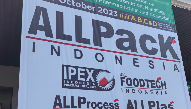 SUNBY МАШИНЫ НА ВЫСТАВКЕ ALLPACK INDONESIA EXPO 2023